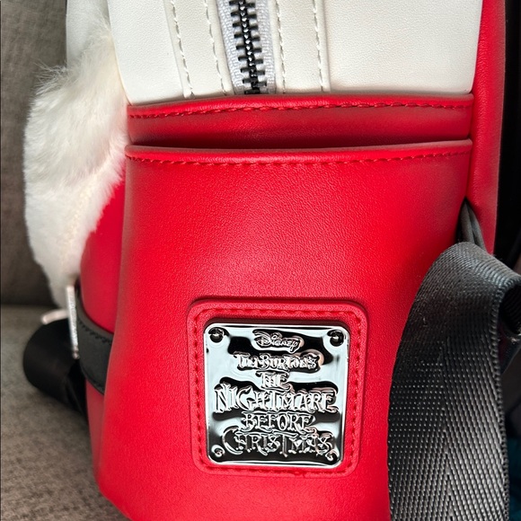Disney Red and White Santa Backpack - Picture 4 of 12